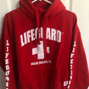 Lifeguard Hoodie!! Miami Florida